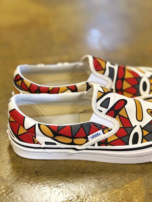 Vans Classic Slip-on 98 DX(Anaheim Factory) / OG white/hey mon!
