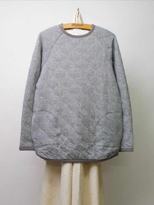 Spinner Bait 1022MK / ミリタリーキルトクループルオーバー / ライトグレー