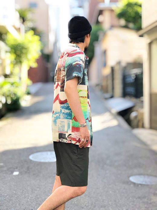 ROARK REVIVAL RW436 / "HK EXPOSURE" WOVEN / MULTI