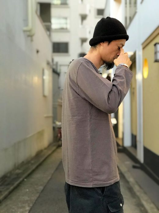 fulton OWN WAY L/S TEE / OLD GRAY