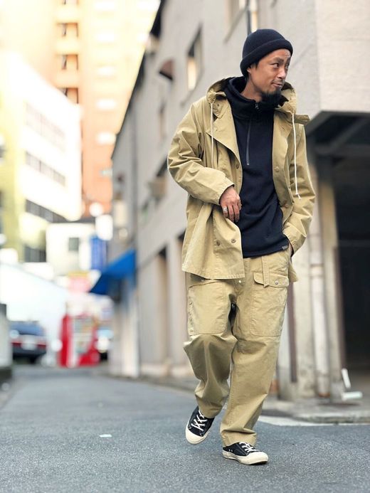 ANACHRONORM AN006 / PILOT EASY PANTS / BEIGE