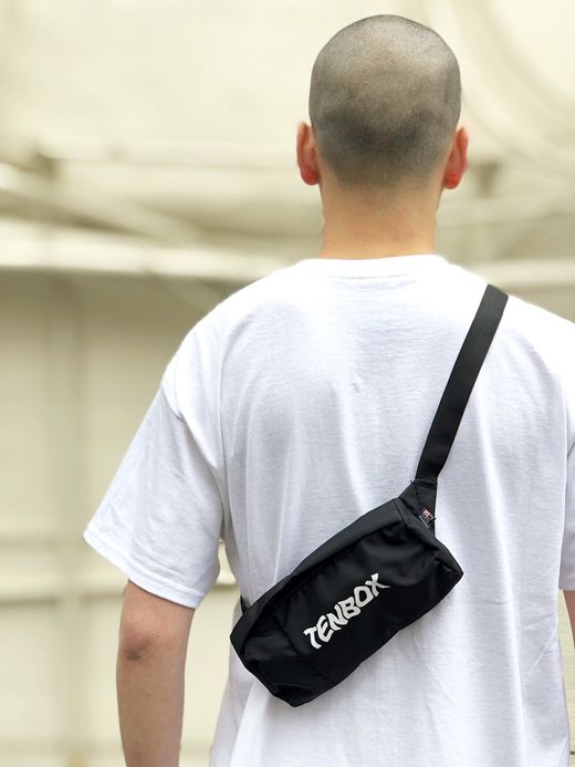 TENBOX TENBOX FANNY PACK MADE BY IGNOBLE / BLACK
