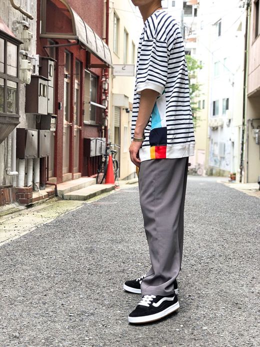 ALDIES Side Switching Big T / white