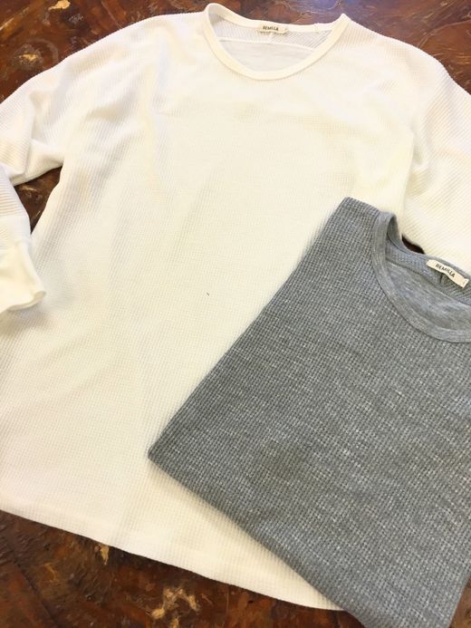 remilla Dolman Waffle / WHT