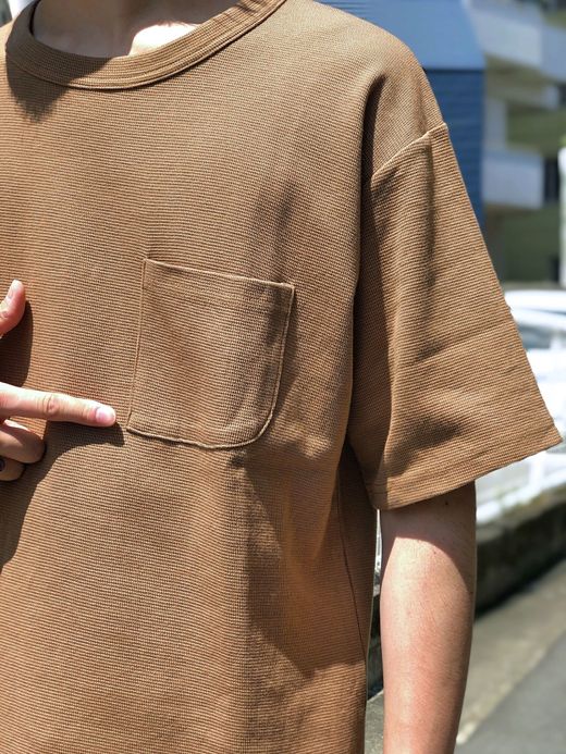 VOO Good Thermal Tee / camel