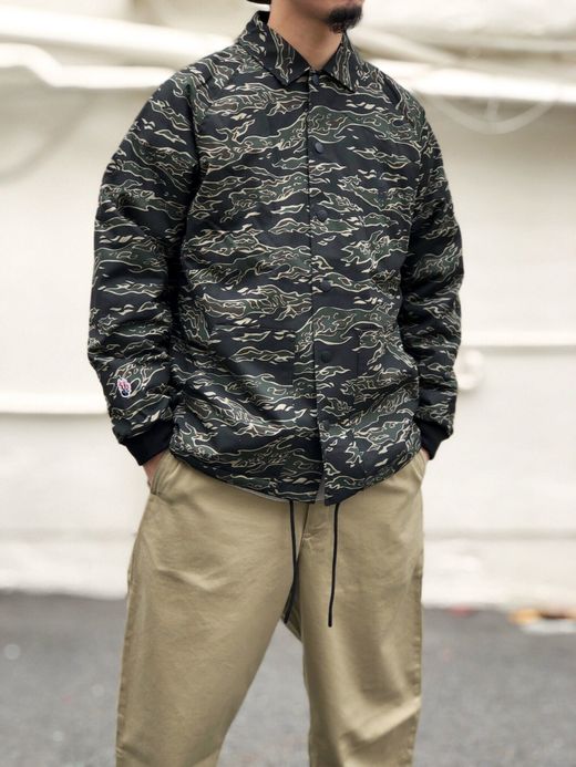 GLOBE GB01937004 / SLATER COACHES JACKET / TIGER CAMO