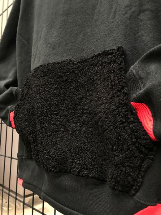 ALDIES Rib Swiching Big Parka / black
