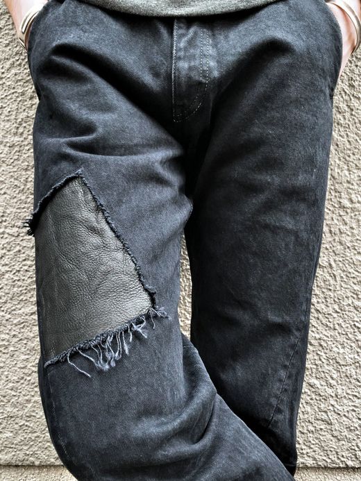 VOO 3D 5P Jeans・Remake / black