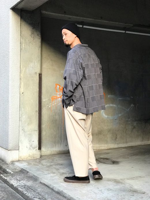 VOO VOO-965 / GOOD PATTERN SHIRTS / GRAY CHECK