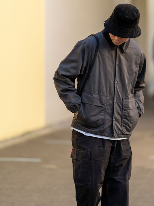 THE UNION TF00354 / SLOWUP COACH JKT / CHARCOAL