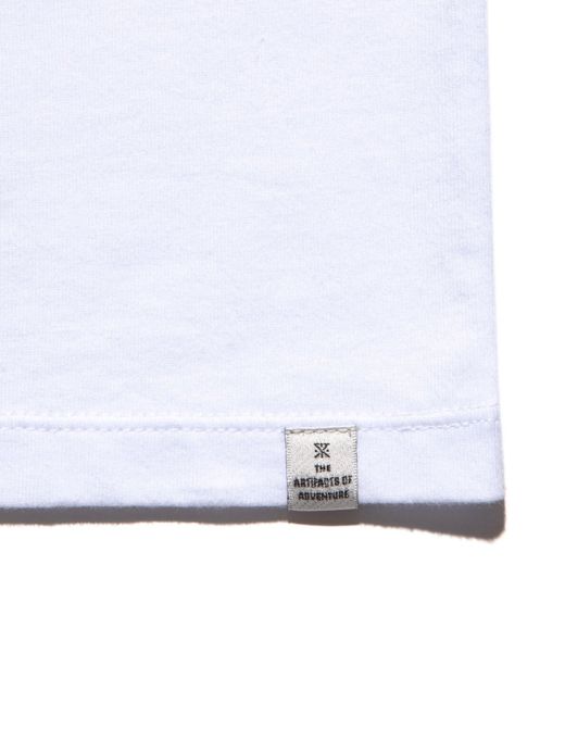 ROARK REVIVAL RLTJ650 / "TYPOLOGY" L/S TEE / WHITE