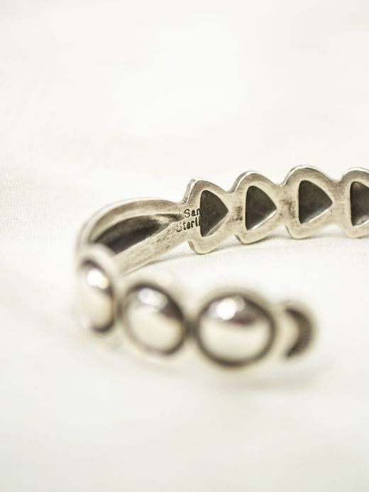 Indian Jewelry ALEX SANCHEZ SILVER BANGLE / TYPE B