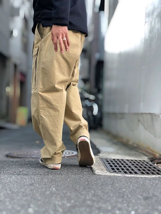 ANACHRONORM AN006 / PILOT EASY PANTS / BEIGE
