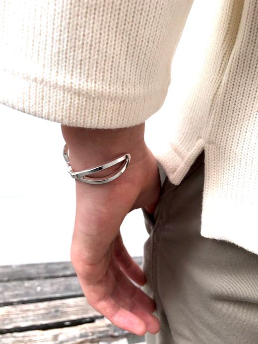 Indian Jewelry MICHAEL KIRK TWIST BANGLE