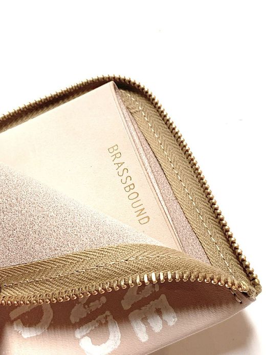 ANACHRONORM ANBB026-STCL / STENCIL COIN CASE / NATURAL