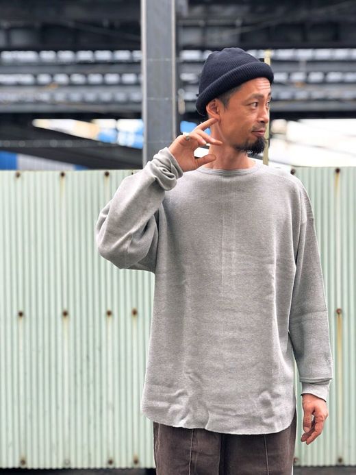 ALDIES A1901628 / BACK BUTTON BIG THERMAL / GRAY