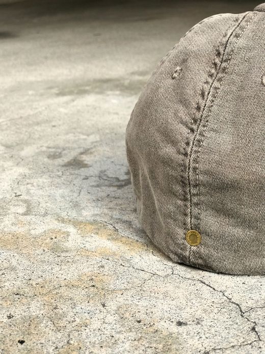 ANACHRONORM ANDC054 / PIGMENT BALL CAP / BEIGE
