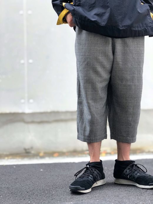 VOO VOO-689 / SHI-FU NIGHT 4/5 PANTS / GLENCHECK