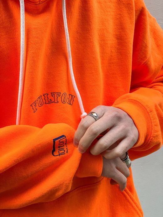 fulton TEAM HOODIE / ORANGE