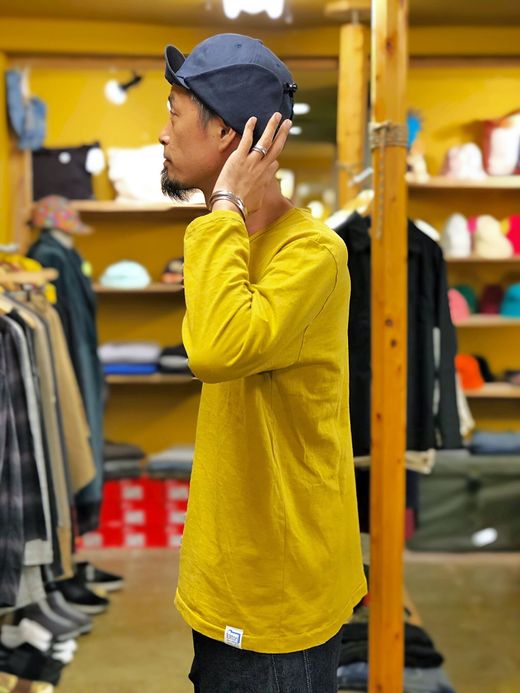 fulton OWN WAY L/S TEE / OLD YELLOW