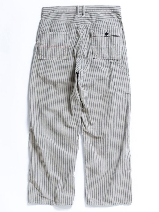 ANACHRONORM AN099 / DOUBLE KNEE PAINTER PANTS / HICKORY STRIPE