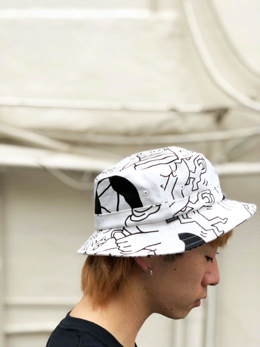 TENBOX TENBOX × FACE ACID HAT / WHITE