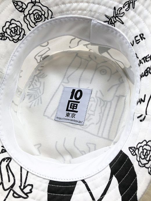 TENBOX TENBOX × FACE ACID HAT / WHITE
