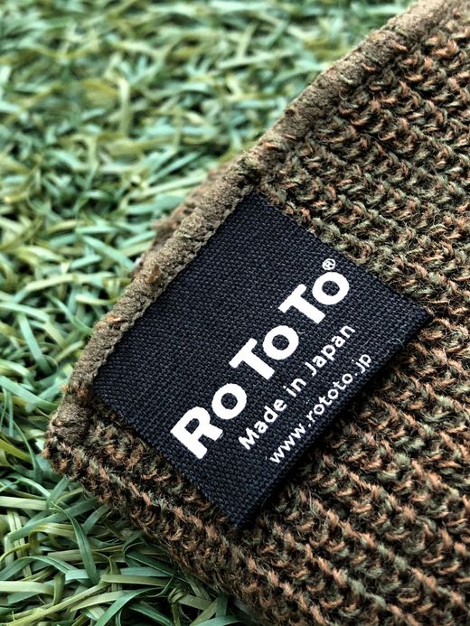 ROTOTO R1104 / ROTOTO SOCKSTOLE / OLIVE/BROWN