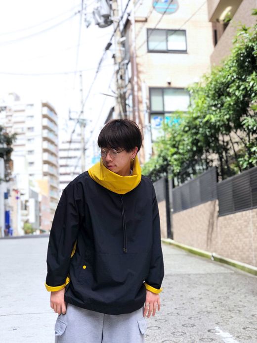 VOO Joke Hoodle / black×yellow