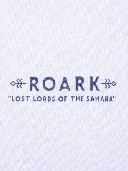 ROARK REVIVAL RTJC702 / "LOST LORDS" TEE / WHITE