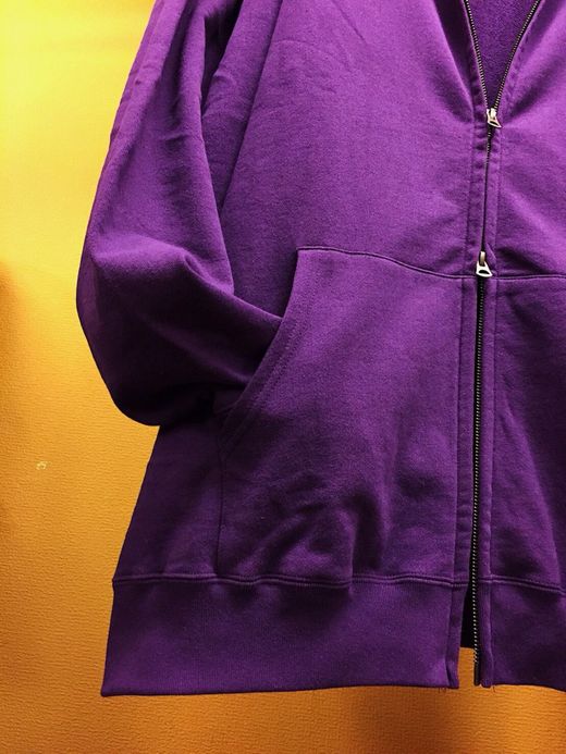 ALDIES Ultra Large Zip Parka / purple