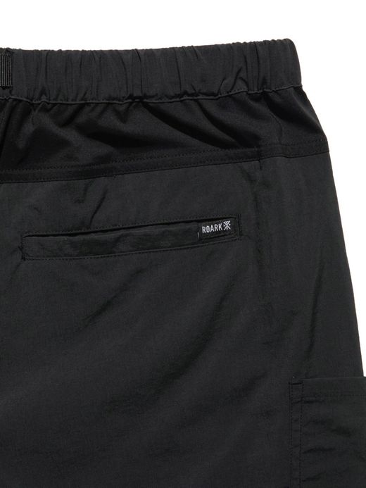 ROARK REVIVAL RSJ720 / BOATMAN TECH SHORTS / BLACK