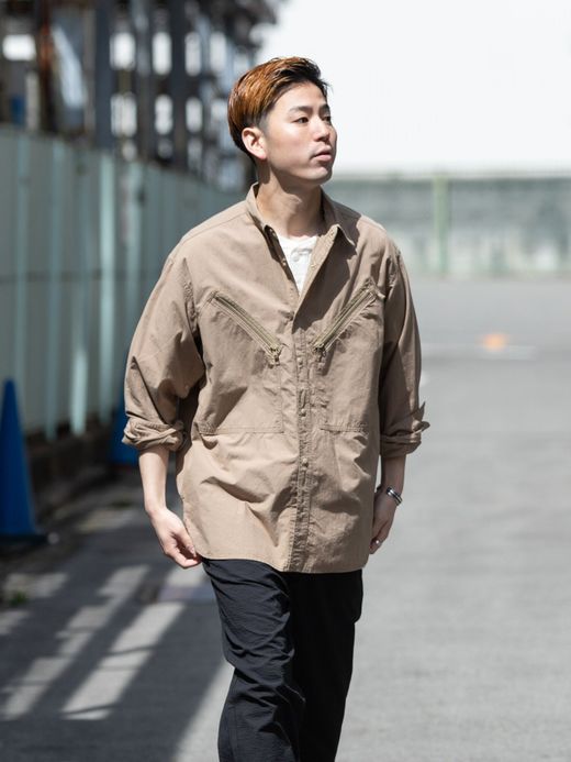 BAMBOO SHOOTS M210104 / HIKING SHIRT / BEIGE