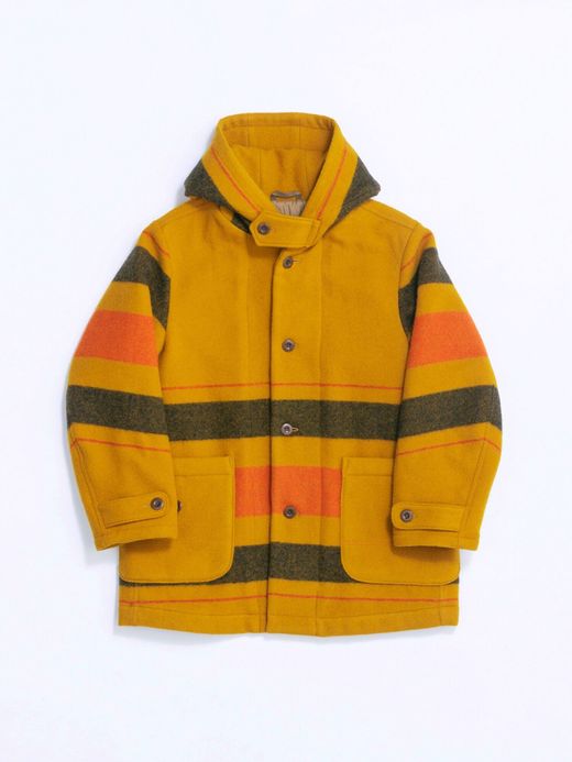 ANACHRONORM AN043 / BLANKET HOODED PARKA COAT / YELLOW