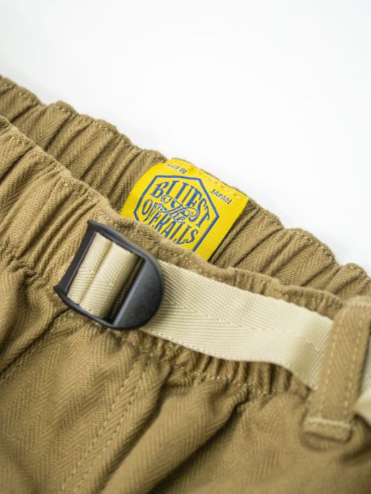 THE UNION TBO-0031 / HERINGBOON SHORT PANTS / BEIGE