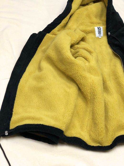 TENBOX SHOPLIFTERS JACKET / BLACK/MUSTARD