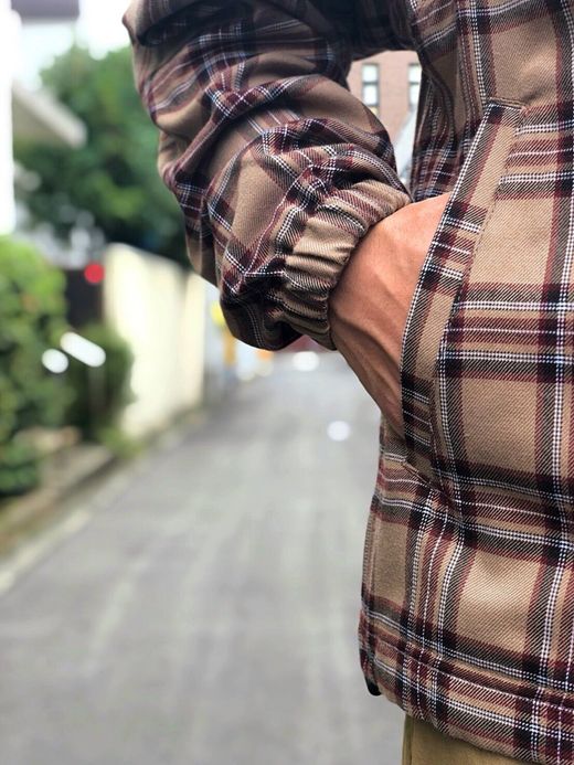 VOO VOO-872 / WISE TRACK JACKET / BURBERRY CHECK