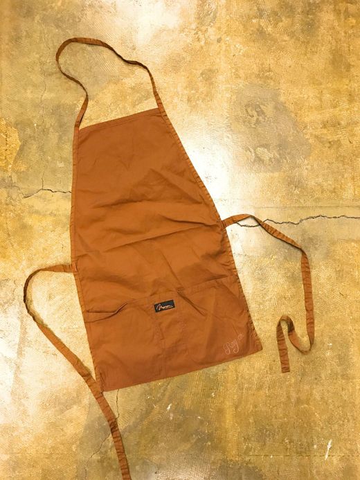  Vintage Duck Half Apron / brown