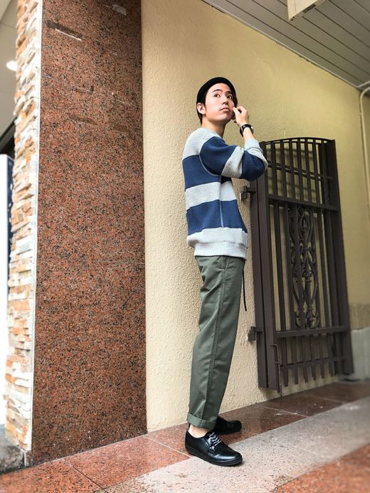 fulton PARK SLOPE Pants / smoke olive