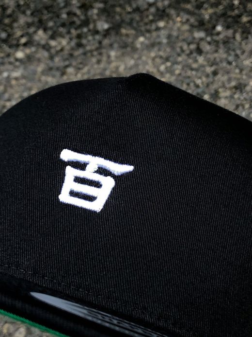 LOOKER 百 CAP / BLACK/WHITE