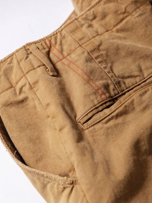 ANACHRONORM NM-TR02-PRW19 / ReMAKE TAPERED TROUSERS / CAMEL