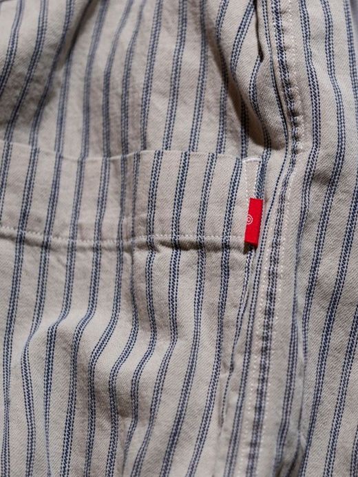ANACHRONORM AN098 / COVERALL SHIRT Ⅱ / HICKORY STRIPE