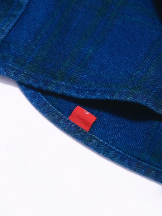 ANACHRONORM AN039 / RESIZE SHIRT / INDIGO AGING WASH