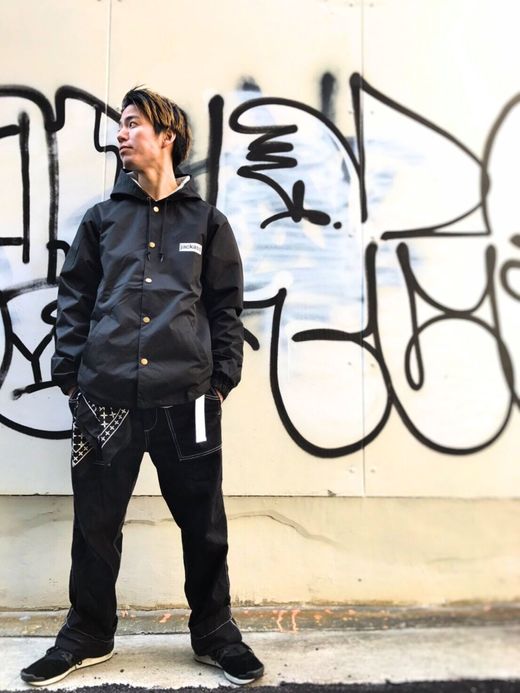  Jackass Windbreaker Jacket / black