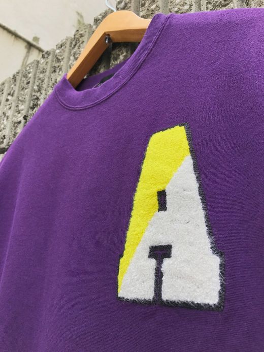 ALDIES ALD Wide Sweat / purple