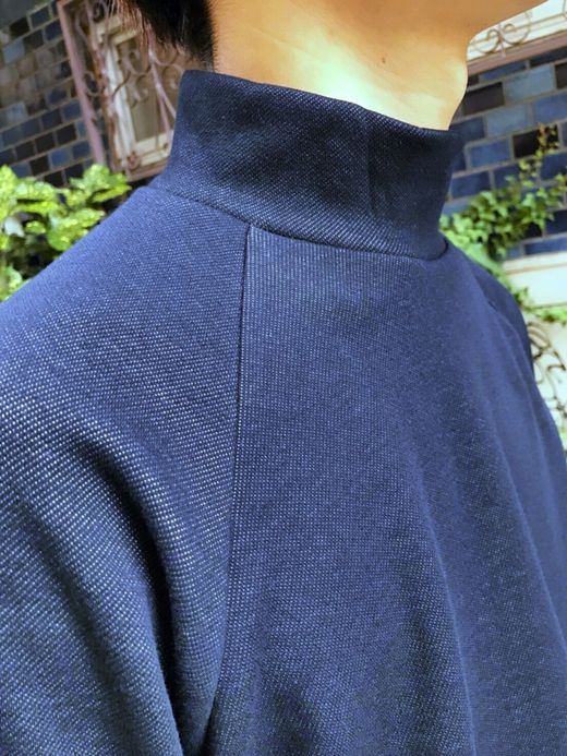 Spinner Bait ボンバーヒートハイネックラグランL/S(MTO) / ネイビー