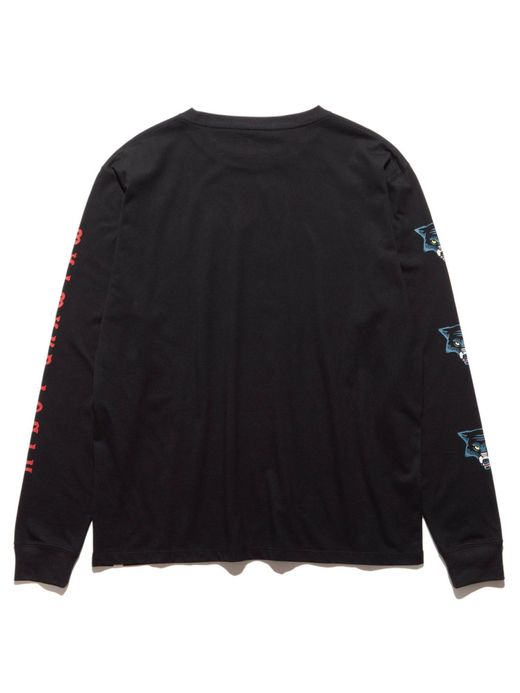 ROARK REVIVAL RLTJ655 / "THE WOLF" L/S TEE / BLACK