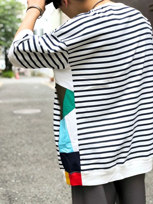 ALDIES Side Switching Big T / white