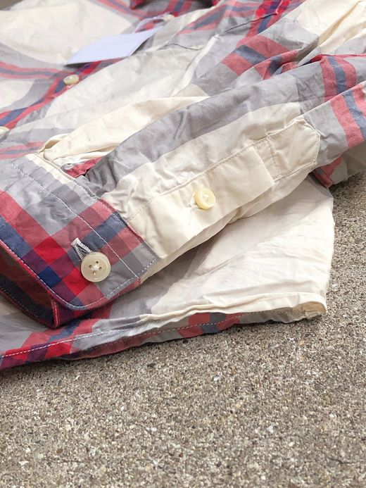 Spinner Bait 305TBC / タイプライタービッグチェックオグリシャツ / ホワイト