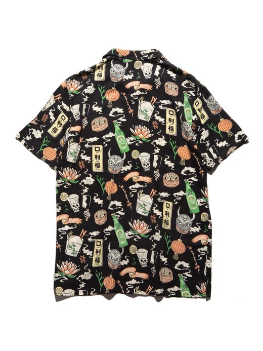 ROARK REVIVAL RW424 / NOODLE SHOP WOVEN / BLACK
